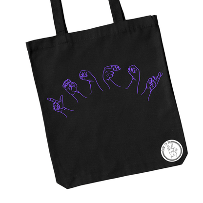 Tote bag à dactylographier