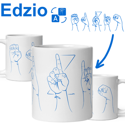 Mug à dactylographier