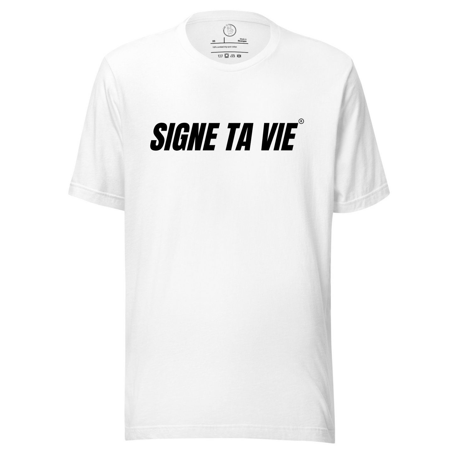 T-shirt SIGNE TA VIE